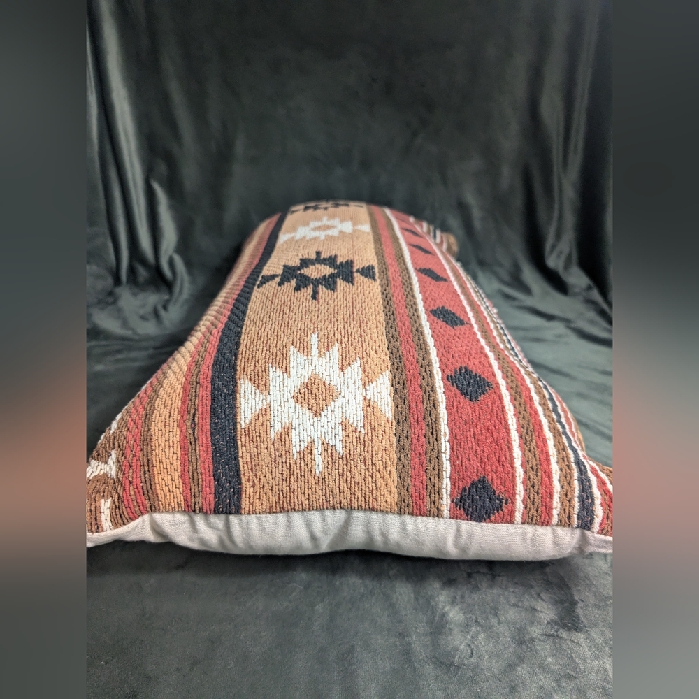 Rectangular Throw Pillow Native American Tribe Pattern Devi Designs Chapman - Picture 2 of 16